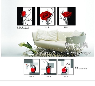冰晶畫【愛無止境】 ,無框畫,電表箱畫批發,報價,廠家圖片_高清圖_細節圖-鄭州愛家家居飾品 -